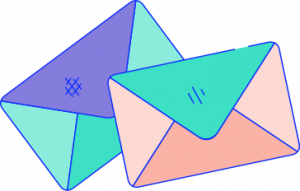 dsh-messages Graphic of messages or envelopes