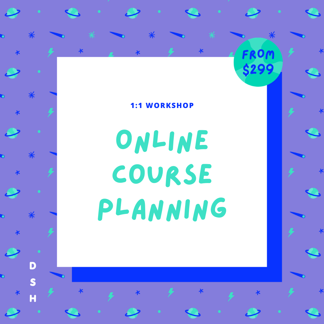 Online course planning service